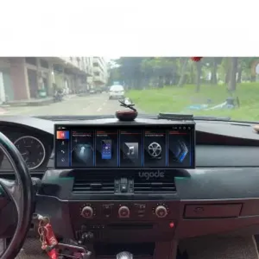 BMW 5 Serisi E60 14.9 inch - CarPlay - Android - GPS Navigasyon - Multimedya Ekran 2003-2010  