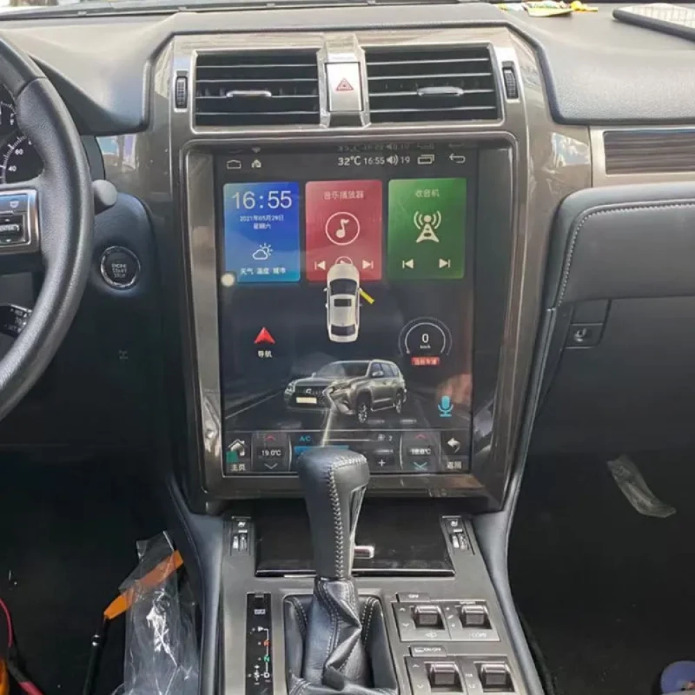 Lexus GX460 / GX400 (2010-2018) Uyumlu 15.6 inç Tesla Stil Android Multimedya Sistemi