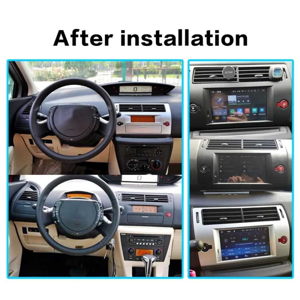 Citroen C4 / C4L / DS4 (2004-2014) Android Multimedya ve Navigasyon Sistemi