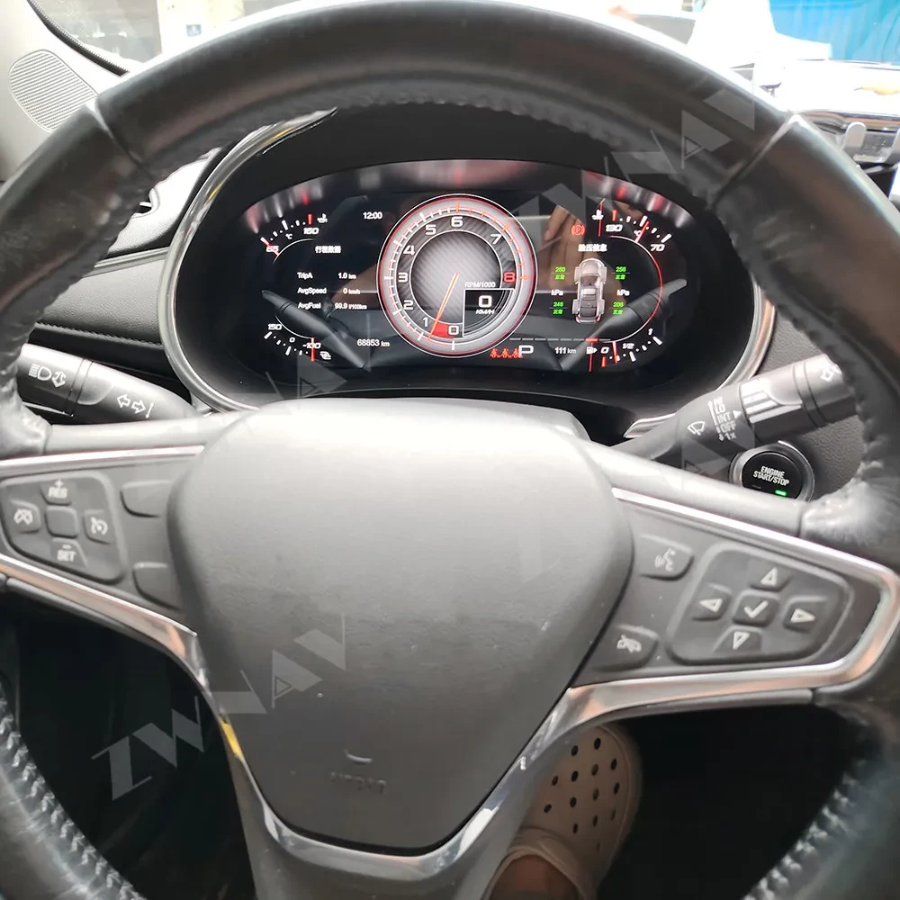 Chevrolet Malibu XL (2015-2022) 12.3 İnç Dijital Hayalet Ekran Paneli