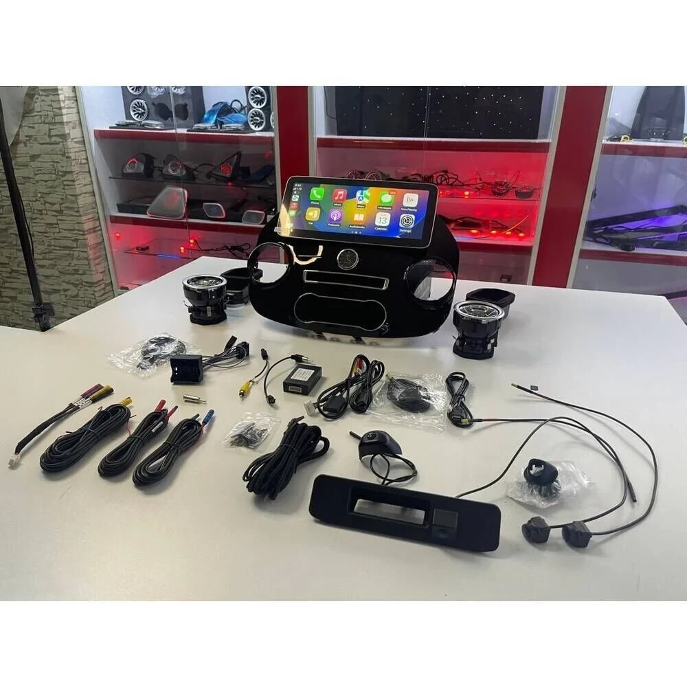 Mercedes V Vito Uyumlu Yedek Parça 12,3 İnç 4gb+64gb 360 kamera DSP CarPlay Multimedya Teyp