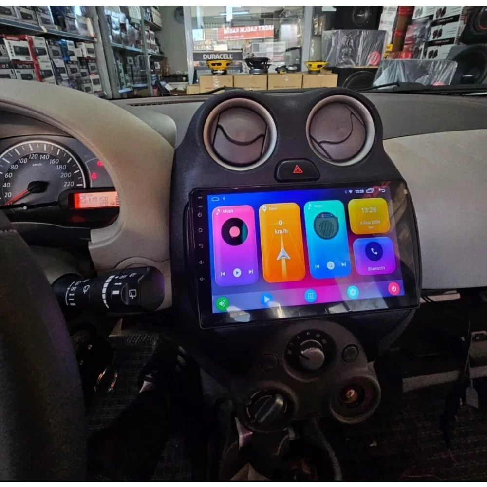 NİSSAN MİCRA ESKİ MULTİMEDYA CARPLAY-AND AUTO 4+64GB