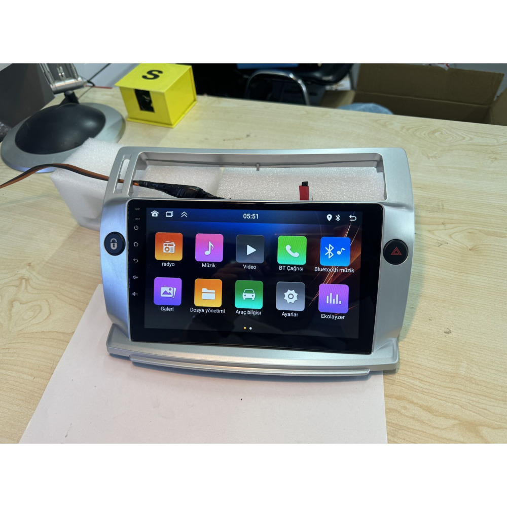 CİTROEN C4 ESKİ MULTİMEDYA CARPLAY-AND AUTO 4+32GB