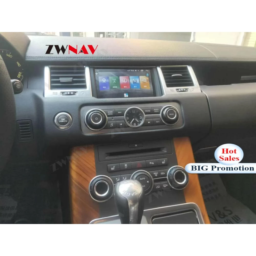 Land Rover Range Rover Sport / Vogue / Evoque (2010-2013) Android 12.0 Profesyonel Multimedya Sistemi