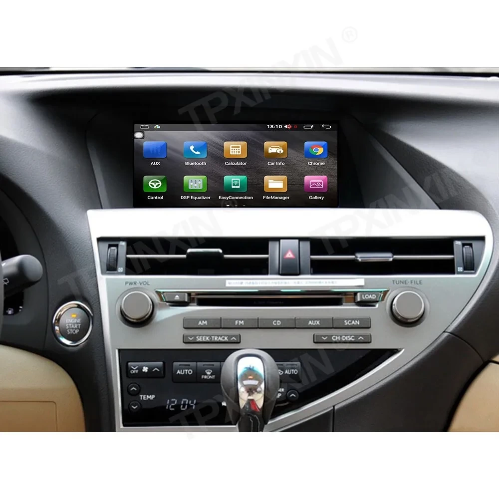 Lexus RX / RX270 / RX350 / RX450h (2009-2014) 6+128GB Android Multimedya ve Navigasyon Sistemi