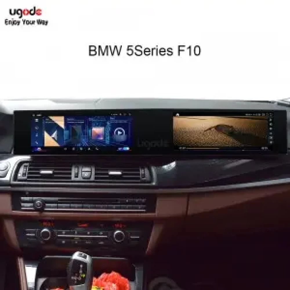  BMW 5 F10 F11 21 inch İkili Multimedya Ekran (Dual Screen) - CarPlay - Android - GPS Navigasyon 2011-2017