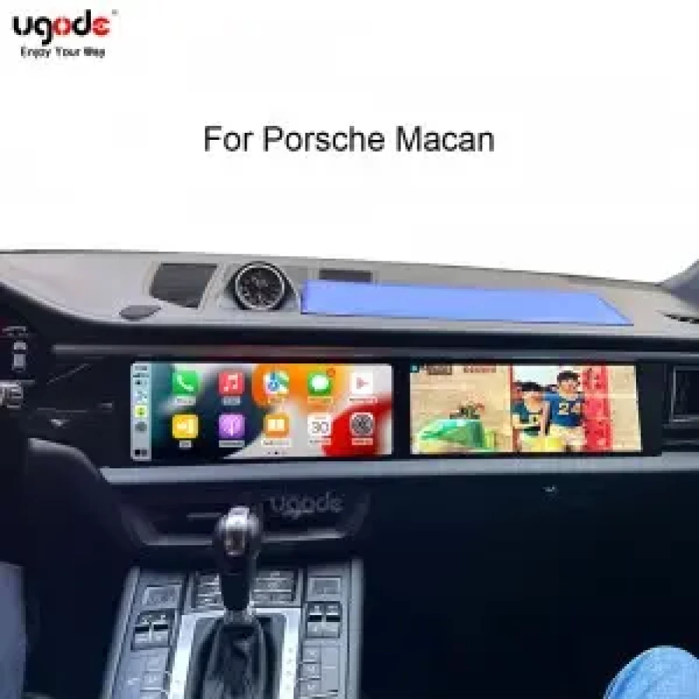 Porsche Macan 12.3 inch İkili Multimedya Ekran (Dual Screen) - CarPlay - Android - GPS Navigasyon 2014-2023