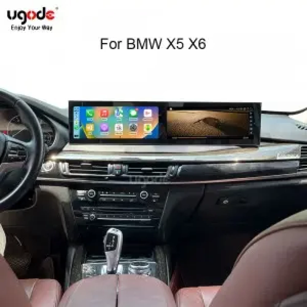  BMW X5 X6  F15 F16 21 inch İkili Multimedya Ekran (Dual Screen) - CarPlay - Android - GPS Navigasyon2014-2018