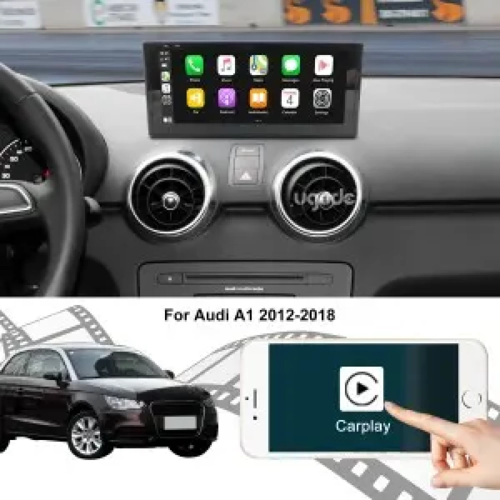 Audi A1 12.3 inch - CarPlay - Android - GPS Navigasyon - Multimedya Ekran 2012-2018