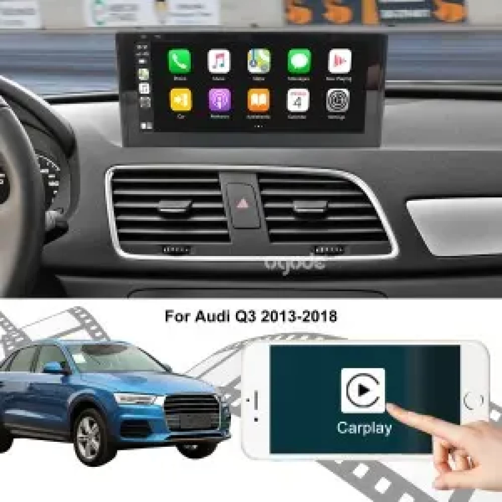 Audi Q3 12.3 inch - CarPlay - Android - GPS Navigasyon - Multimedya Ekran 2013-2018