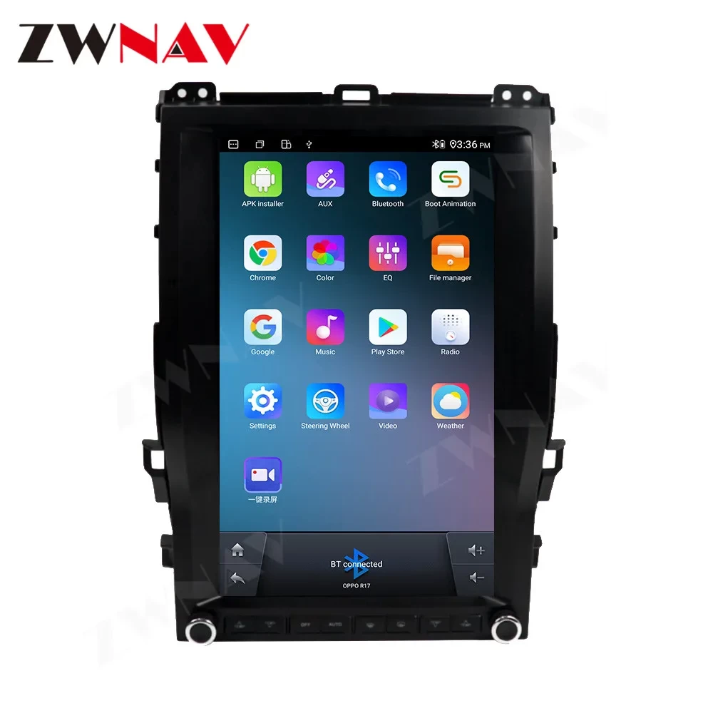 Lexus GX470 / Toyota Land Cruiser Prado LC120 (2002-2009) 13.6 İnç Tesla Stil Multimedya Sistemi