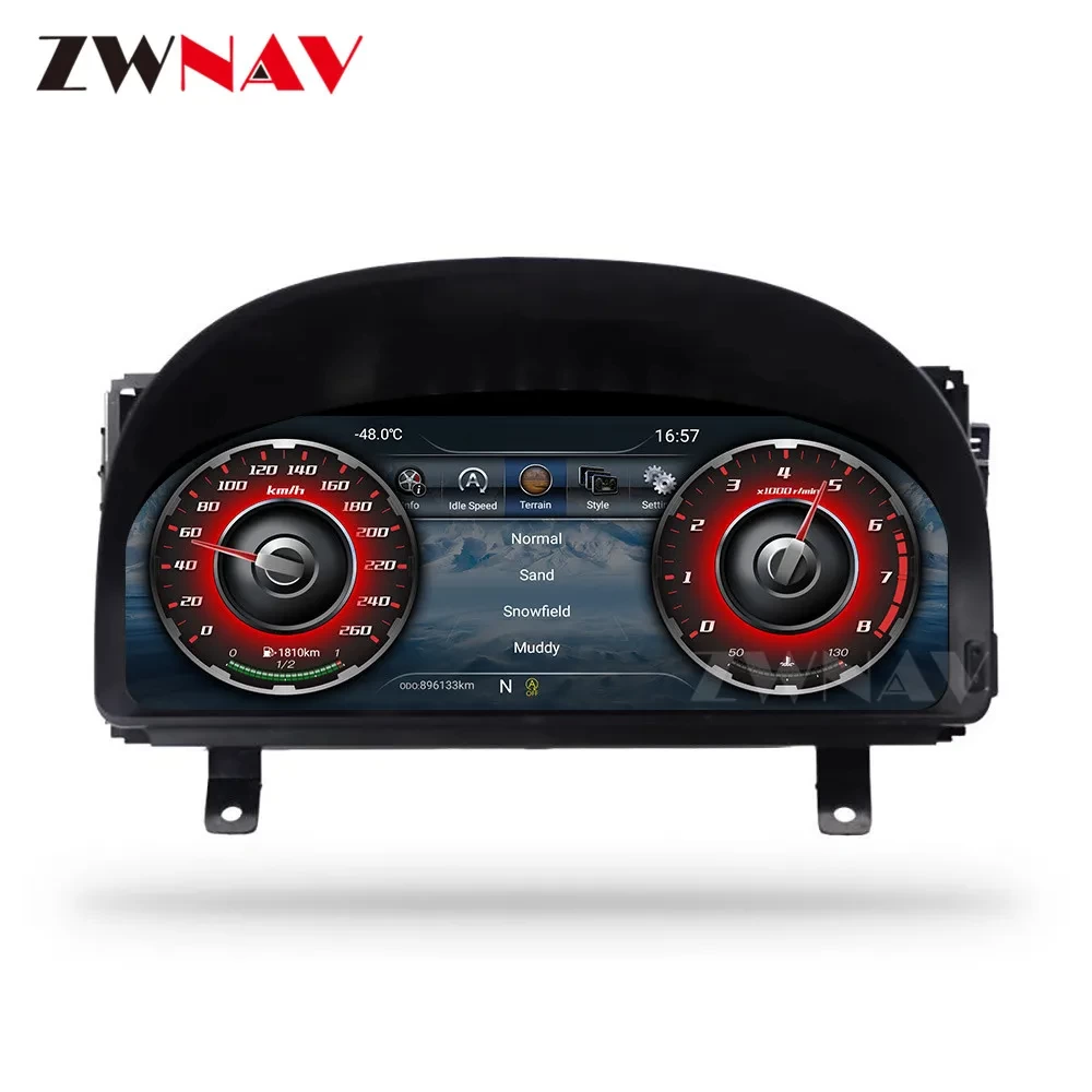 Toyota Vellfire / Alphard 20 (2006-2014) Dijital Hayalet Gösterge (Virtual Instrument Cluster) Paneli