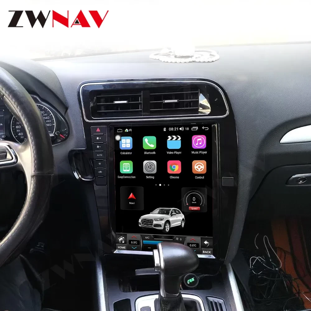 Audi Q5 8R (2005-2015) 12.1 inç Android 14.0 Tesla Style Dikey Multimedya Sistemi