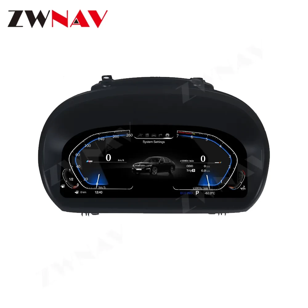 BMW X1 (E84) & 1 Serisi (E81/E87/E88) 12.5 İnç Dijital LCD Gösterge Paneli