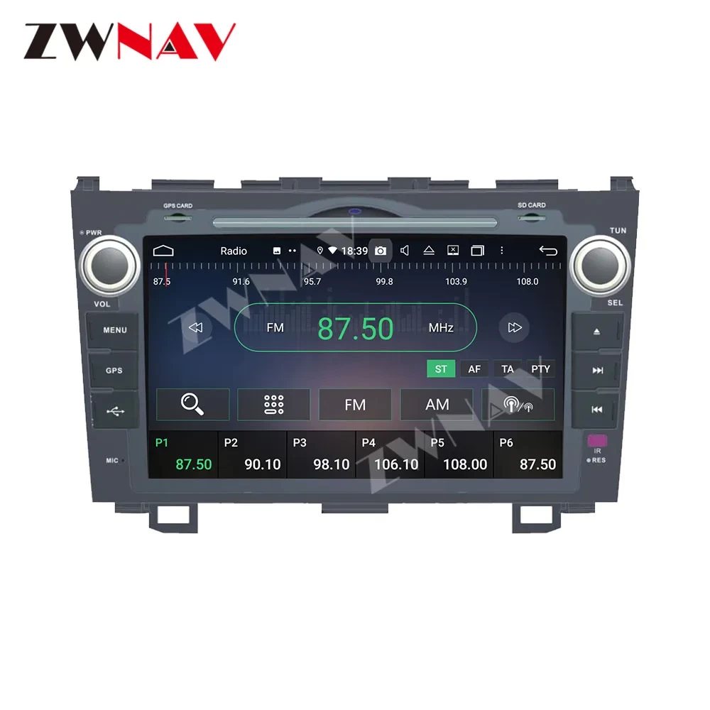 Honda CRV (2006-2011) Android 14.0 Kablosuz CarPlay & Multimedya Sistemi