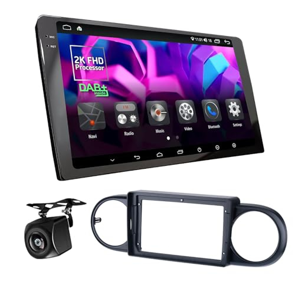 Toyota Rumion (2007-2019) Android Multimedya Çerçevesi ve Navigasyon Sistemi