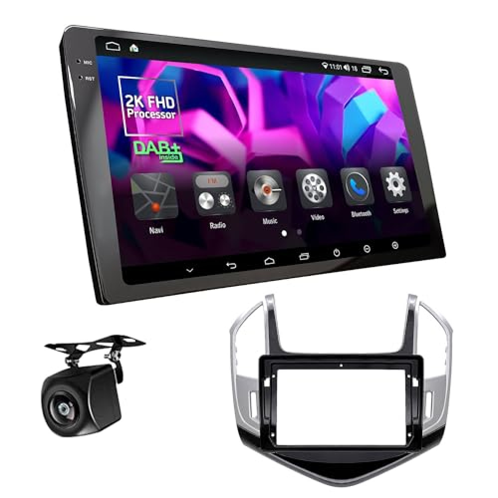 Chevrolet Cruze (2012-2013) Android Multimedya Çerçevesi ve Navigasyon Sistemi