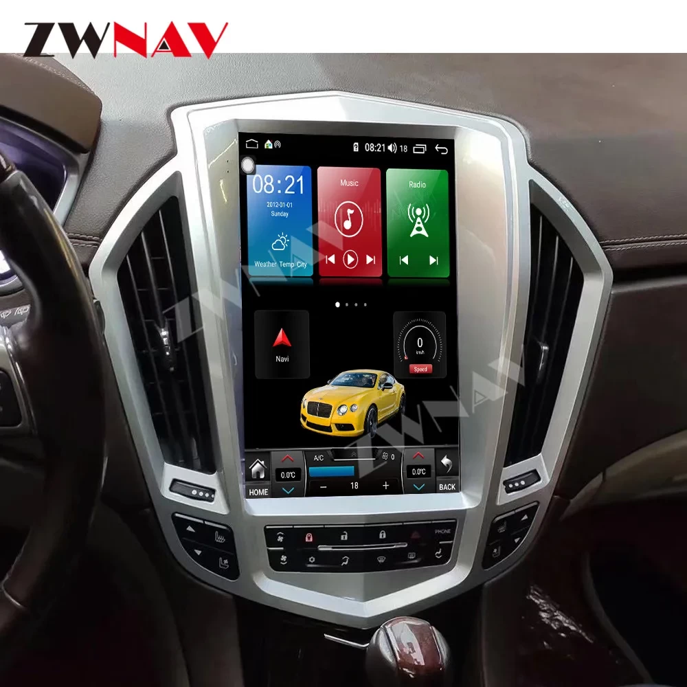 Cadillac SRX (2009-2012) 12.1 İnç Tesla Tarzı Android Multimedya Sistemi