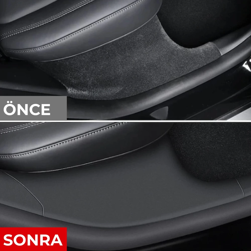 Tesla Model Y 2019-2024 Arka Koltuk Yan Tekmelikleri