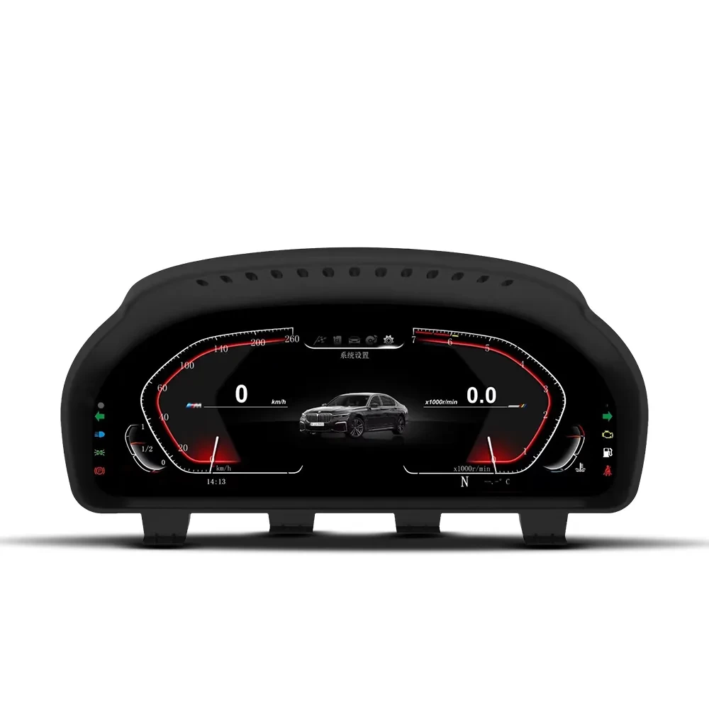 BMW Serisi Uyumlu 12.5 İnç Yeni Nesil Dijital LCD Gösterge Paneli