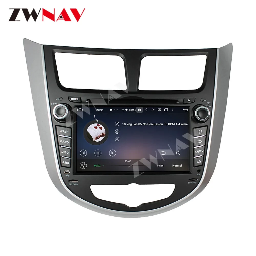 Hyundai Accent Blue / Solaris / Verna Android 14.0 Kablosuz CarPlay & Multimedya Sistemi