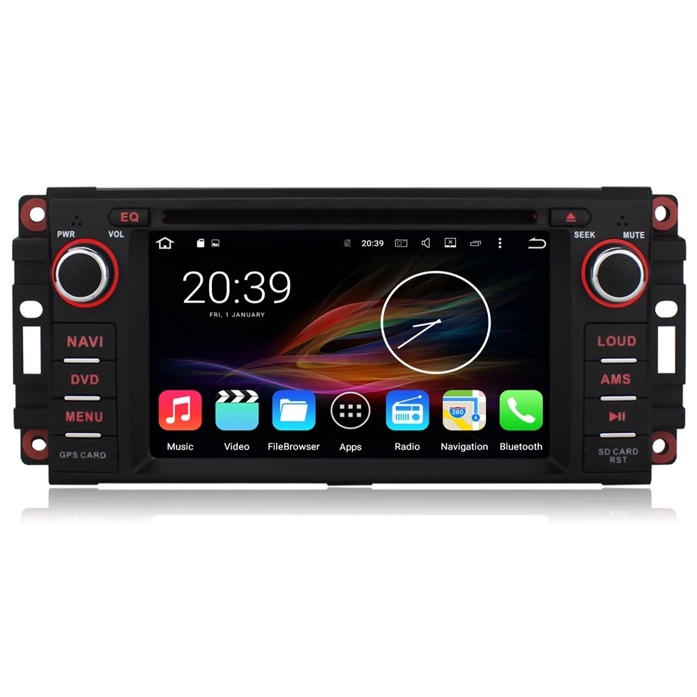 Jeep, Chrysler & Dodge Serisi İçin 6.2 inç Android Multimedya & Navigasyon Sistemi