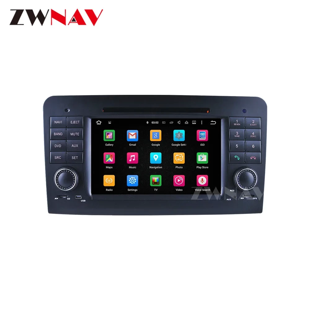 Mercedes-Benz ML (W164) & GL (X164) 2005-2012 Android 14.0 Profesyonel Multimedya Sistemi