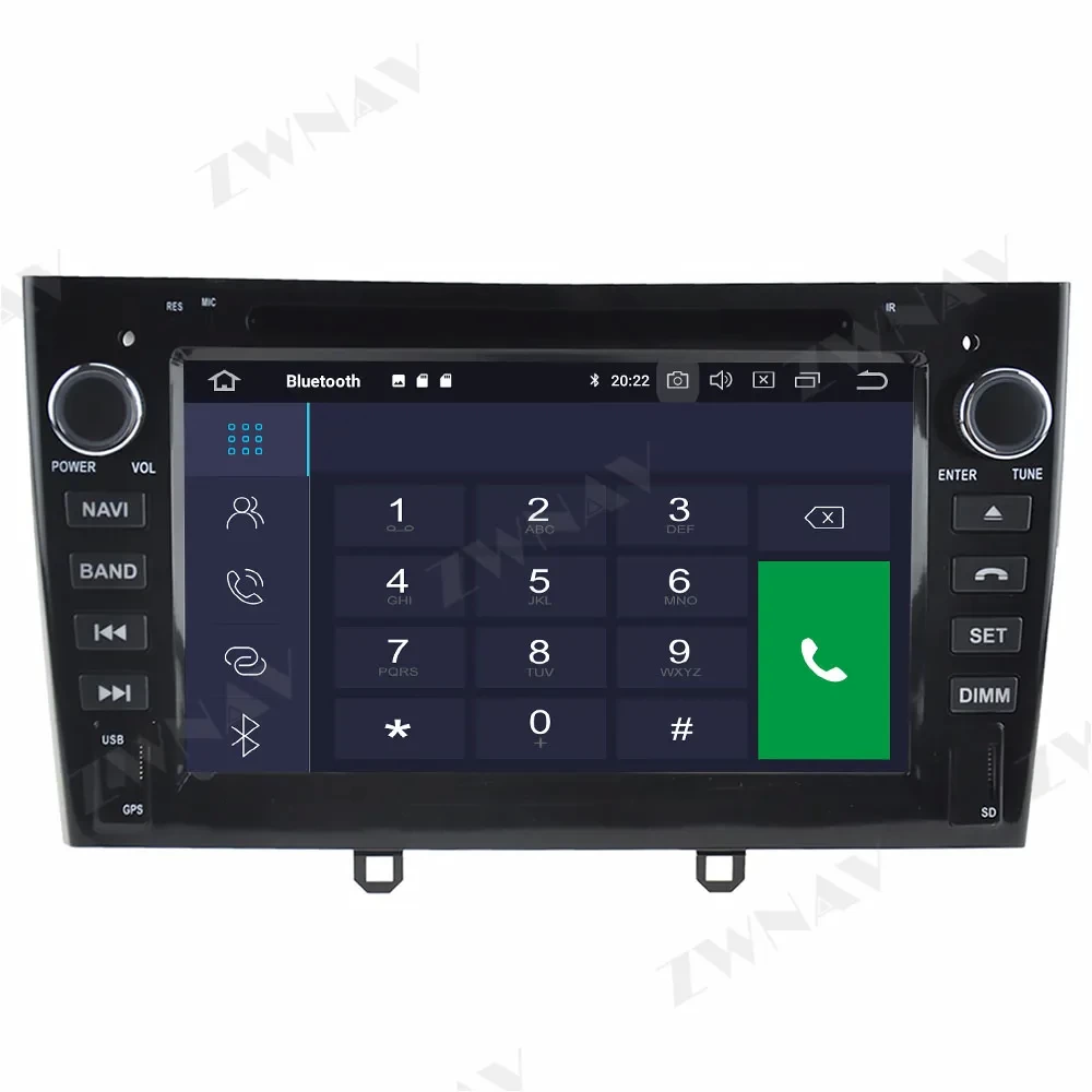 Peugeot 308 & 408 İçin Android 12.0 PX6 Multimedya & DVD Sistemi