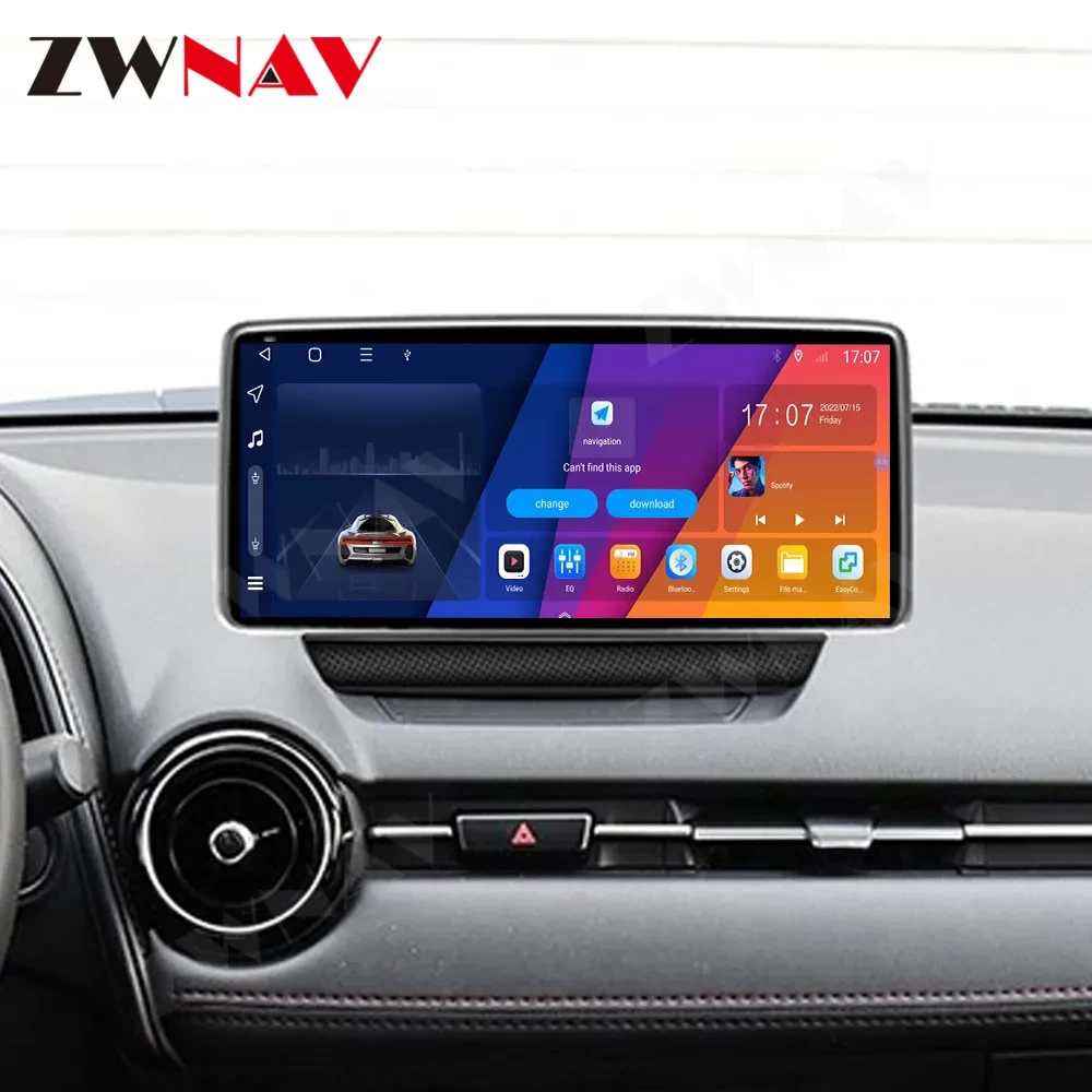 Mazda 2 / CX-3 (2016-2022) 10.25 inç QLED Ekranlı Android Multimedya ve Navigasyon Sistemi