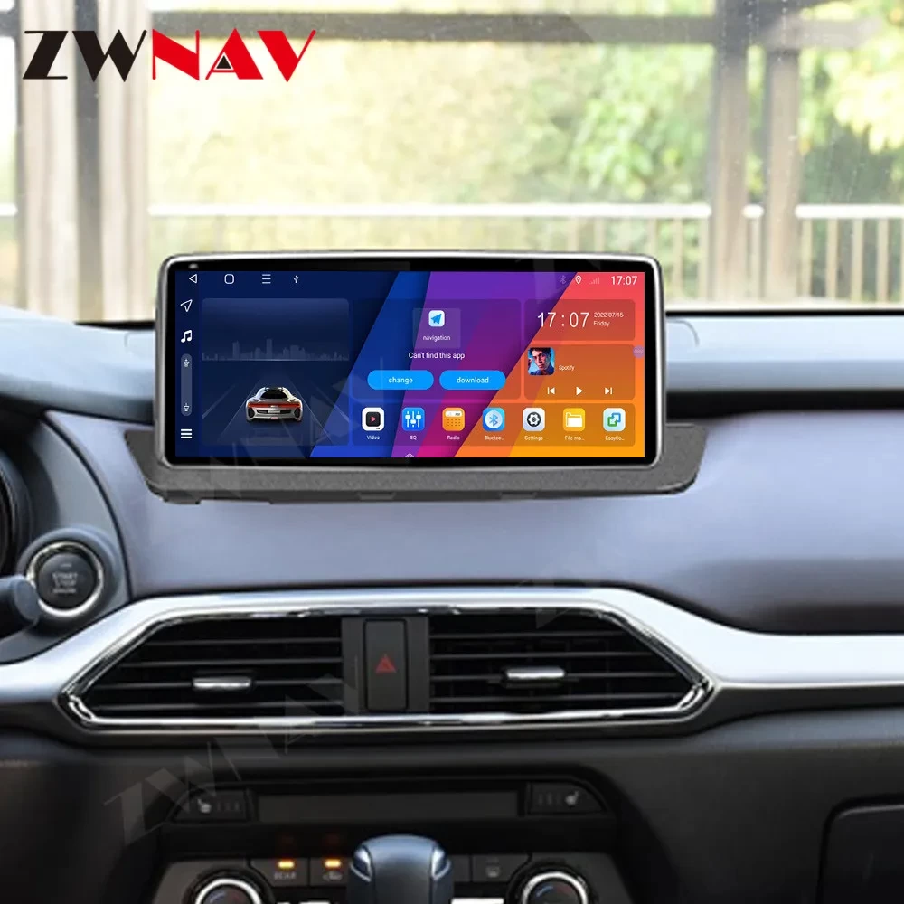 Mazda CX-9 (2016-2022) 10.25 inç QLED Ekranlı Android Multimedya ve Navigasyon Sistemi