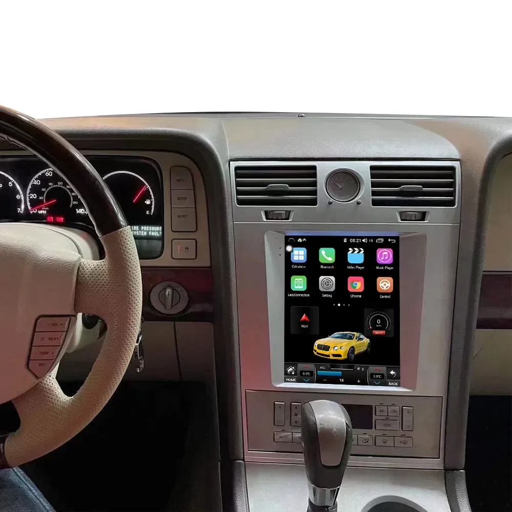 Lincoln Navigator (2005-2017) 13.6 İnç Tesla Tarzı Android 12.0 Multimedya Sistemi