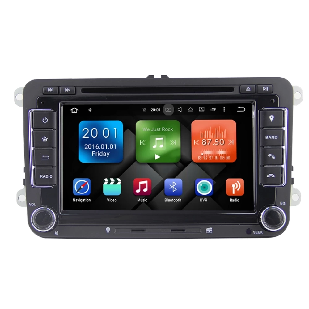 VAG Grubu (VW, Skoda, Seat) İçin 7 inç Android 10.0 Multimedya & Navigasyon