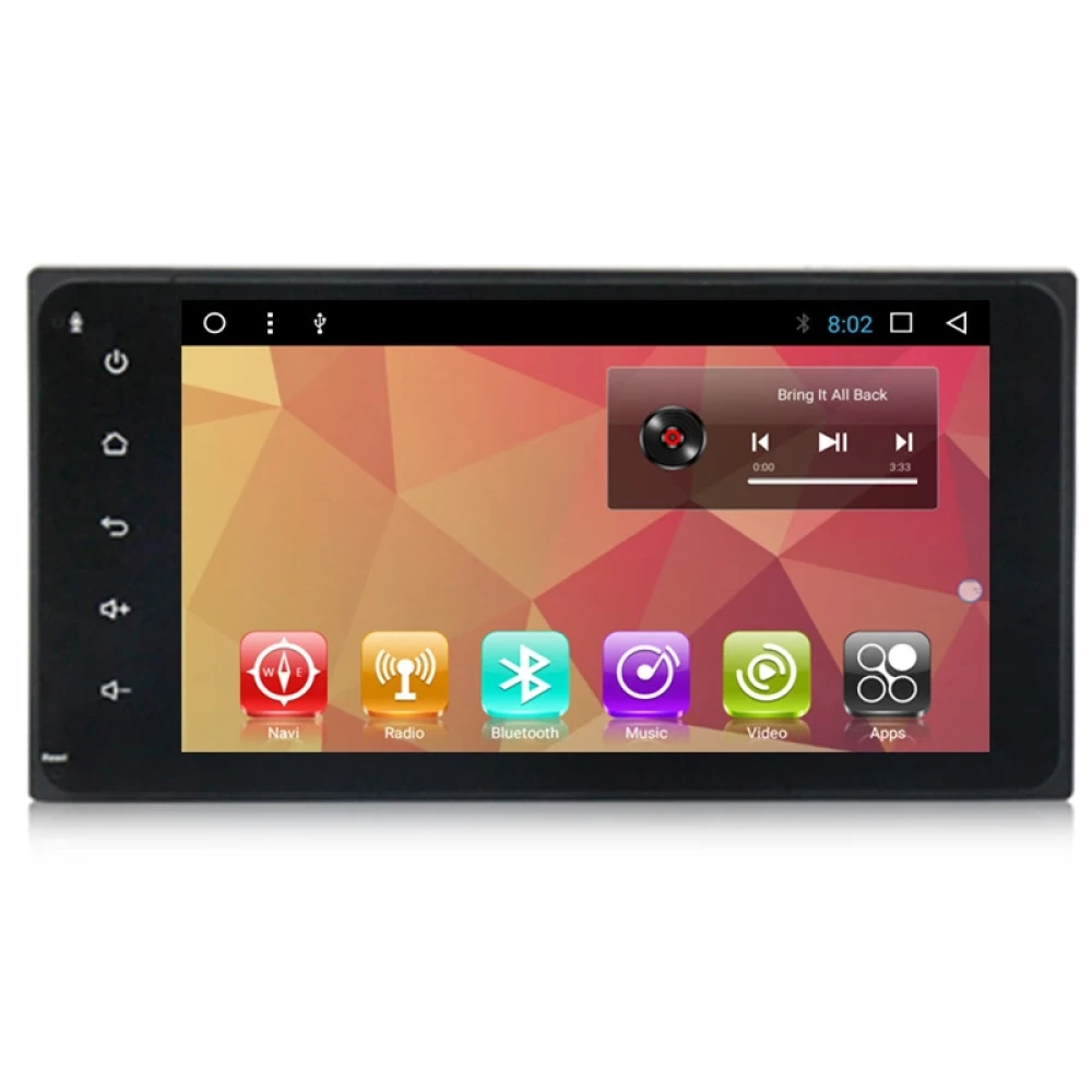 Toyota Serisi (Camry, Corolla, Hilux, Land Cruiser) İçin 7 inç Android Multimedya & Navigasyon