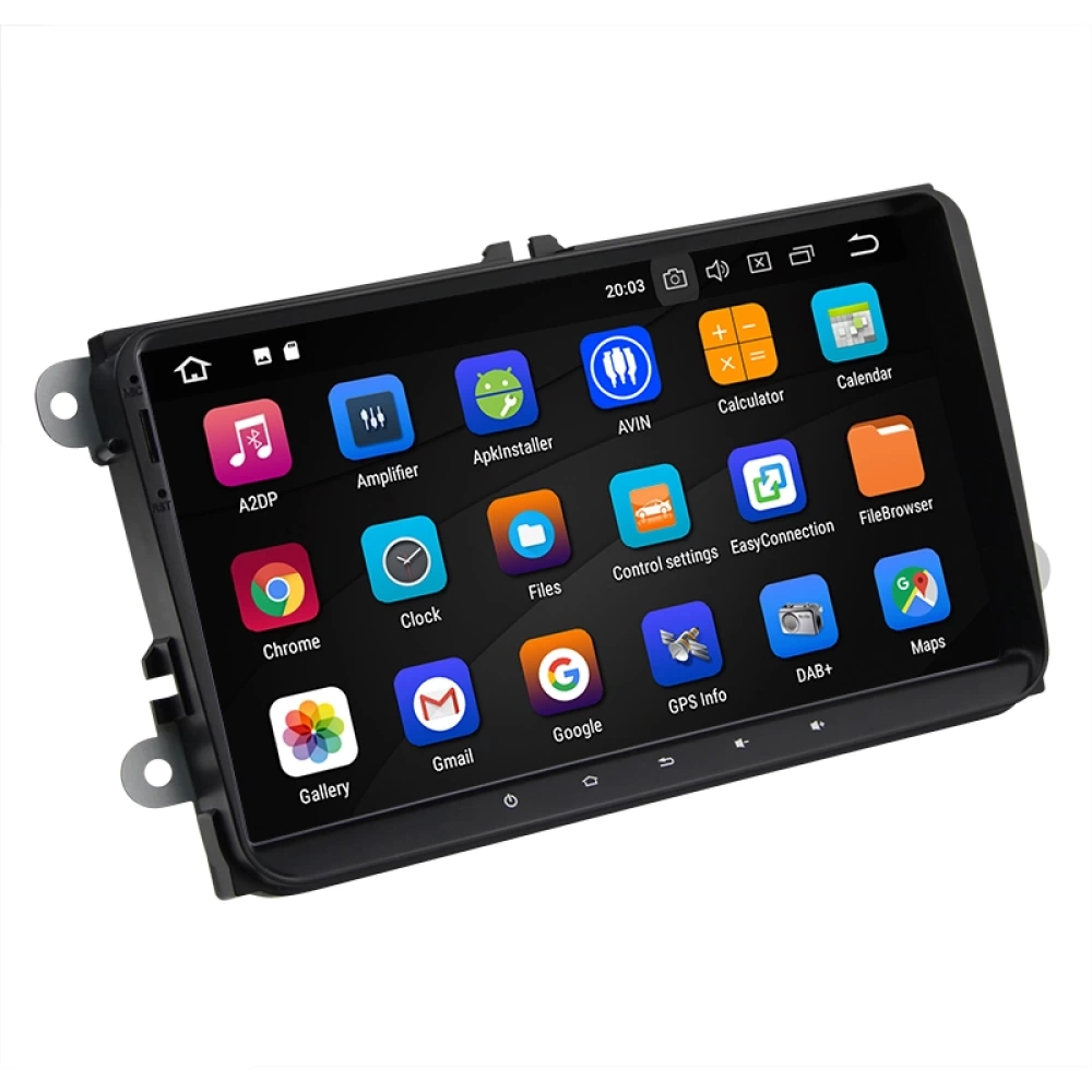 VAG Grubu (VW, Seat, Skoda) İçin 9 inç Android 10.0 Multimedya & Navigasyon Sistemi