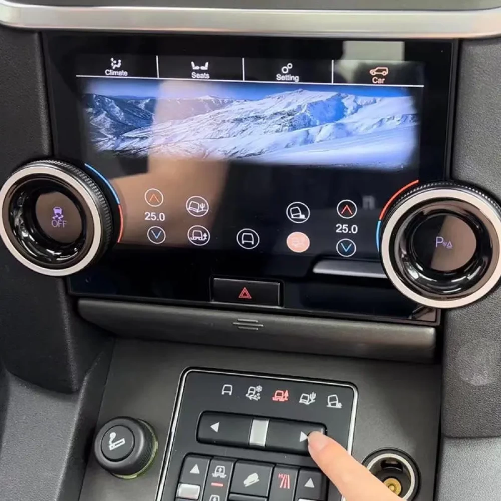 Land Rover Discovery 4 / LR4 (2010-2016) İçin 7 inç Dijital Dokunmatik Klima Kontrol Paneli