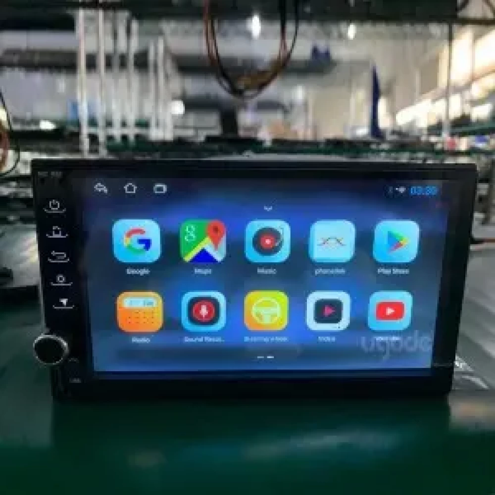 Tüm Araçlar için Universal 7 inch Knob (Döner Tuşlu) - CarPlay - Android - GPS Navigasyon - Multimedya Ekran