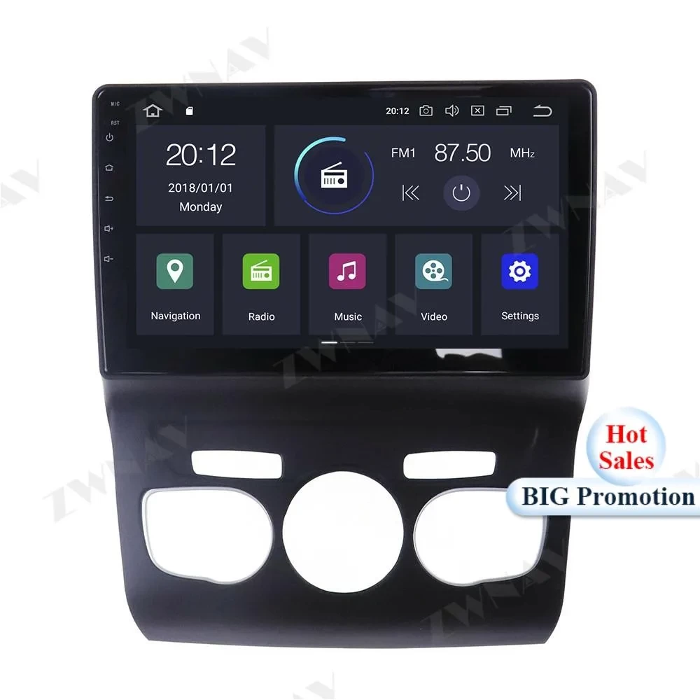 Citroen C4 (2010-2016) İçin IPS Android Multimedya & Navigasyon Sistemi