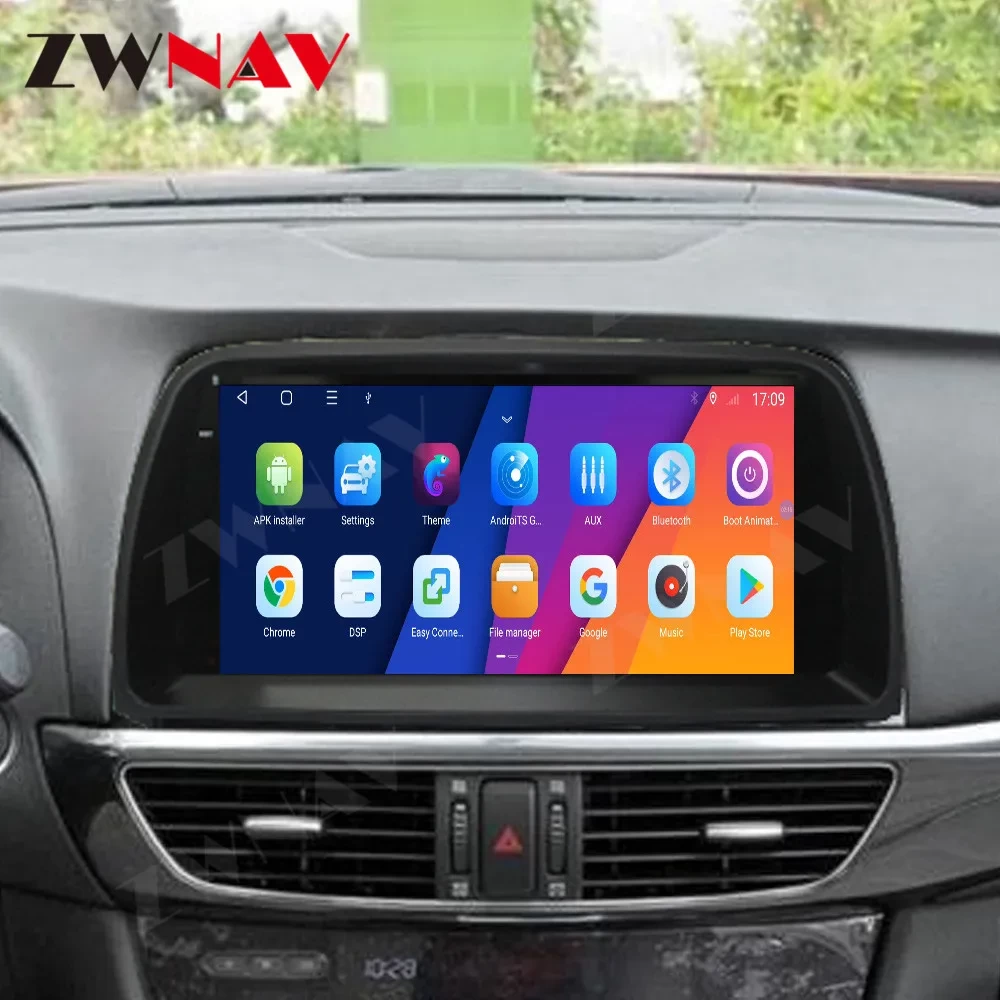 Mazda 6 / Atenza (2012-2016) 9 inç QLED Ekranlı Android Multimedya ve Navigasyon Sistemi