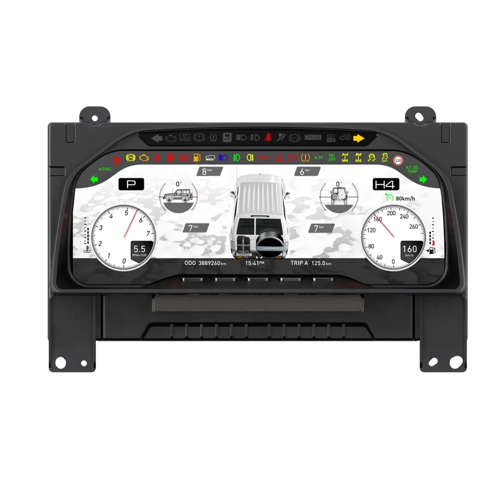 Toyota Land Cruiser LC70 Serisi (LC71, 76, 78, 79) Dijital Hayalet Ekran Paneli