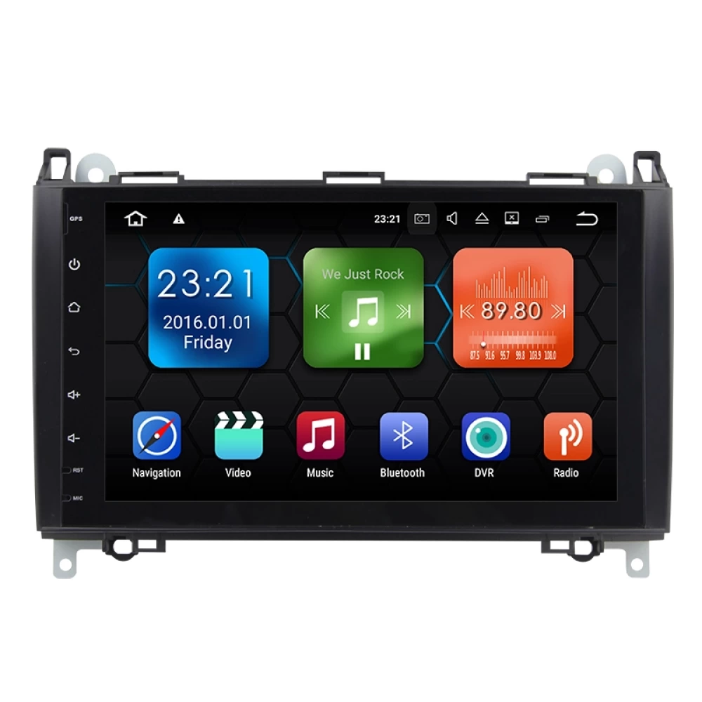 Mercedes-Benz A, B, Sprinter ve Vito/Viano İçin 9 inç Android 11 Multimedya & Navigasyon