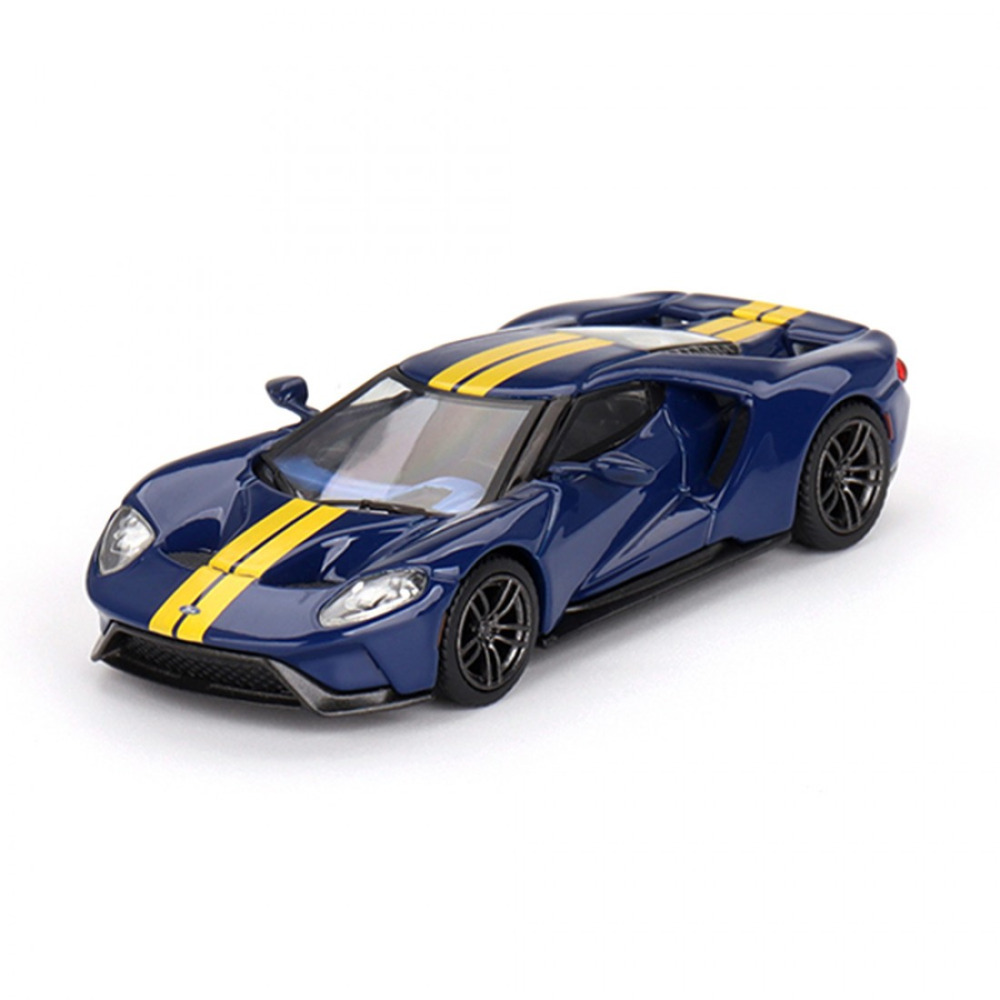 Mini GT 1/64 Ford GT Sunoco Blue – Pistlerin Klasik Rengi Modern Güçle Buluşuyor