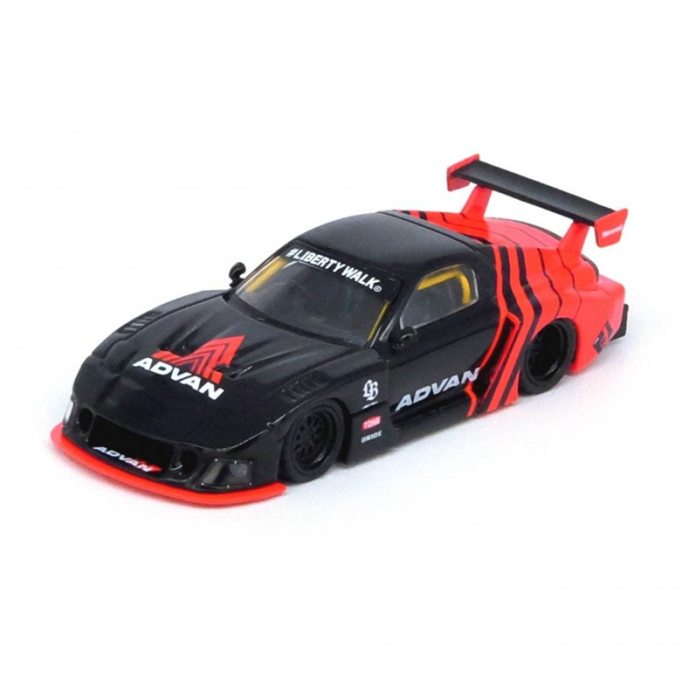 Inno64 1/64 LBWK Mazda RX7 FD3S LB-SUPER SILHOUETTE ADVAN LIVERY – Rotary Efsanesinin Pist Sanatı