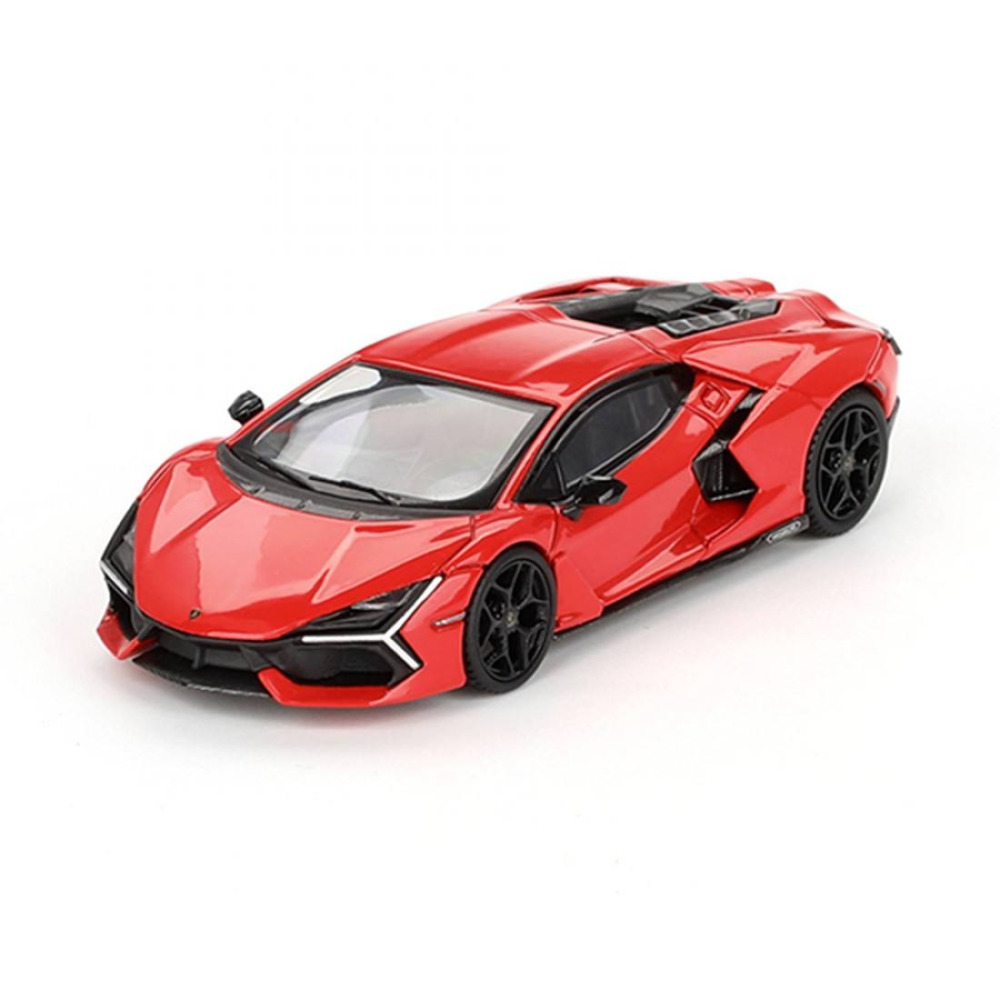 Mini GT 1/64 Lamborghini Revuelto Arancio Dac Lucido – Geleceğin V12 Efsanesi Diecast