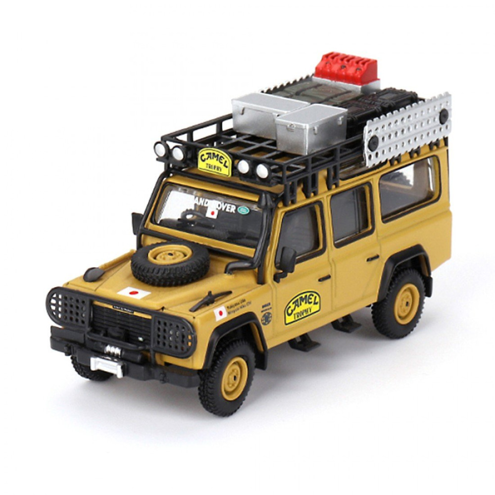 Mini GT 1/64 Land Rover Defender 110 1989 – Camel Trophy Amazon Team Japan