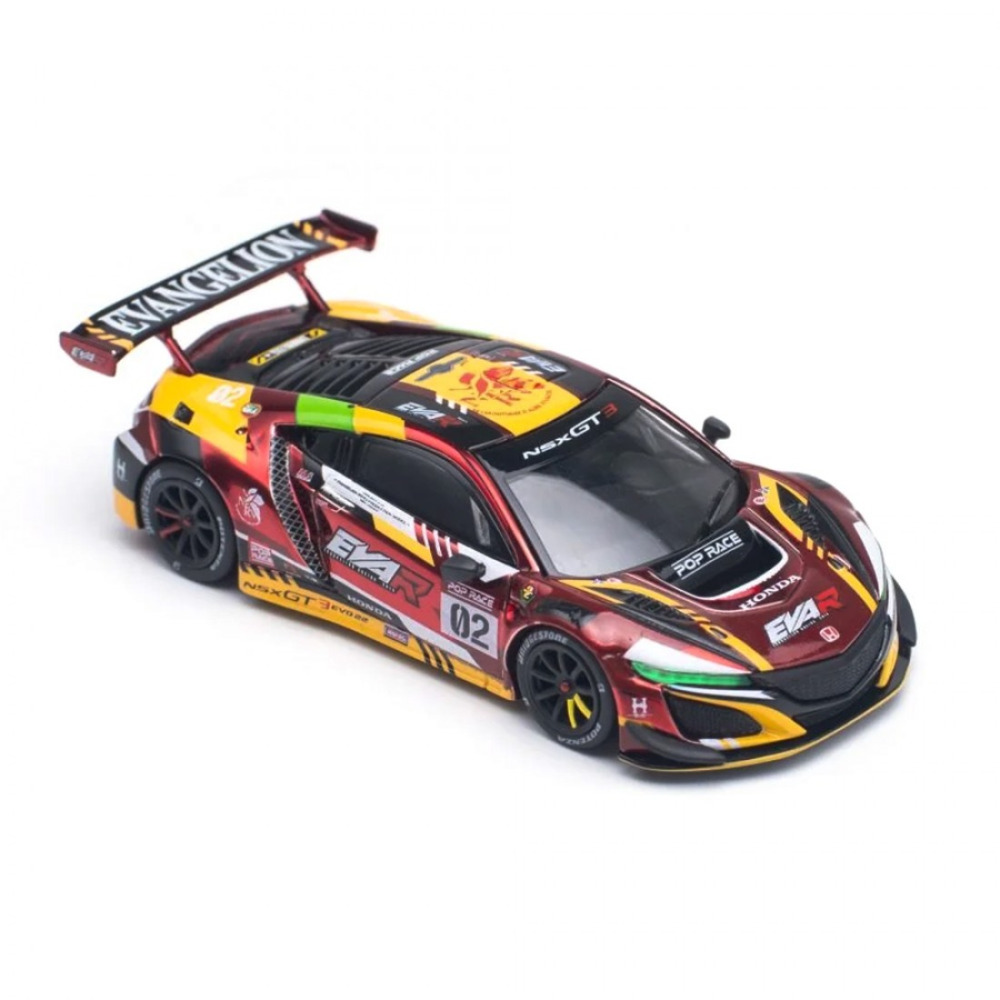 Poprace 1/64 NSX GT3 EVO22 EVA RT PRODUCTION MODEL-02 – Evangelion Ruhu Pistlerde