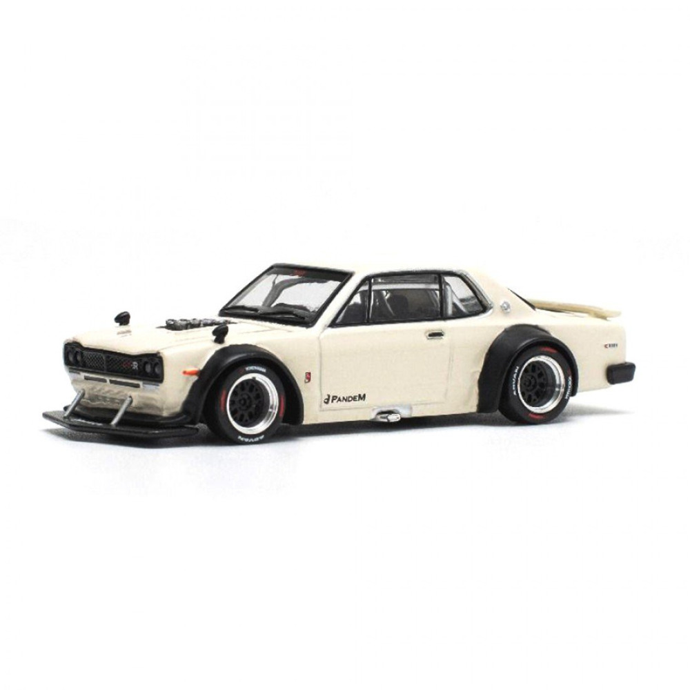 Poprace 1/64 Nissan Skyline GT-R V8 Drift Hakosuka White – Saf Gücün Beyaz Asaleti