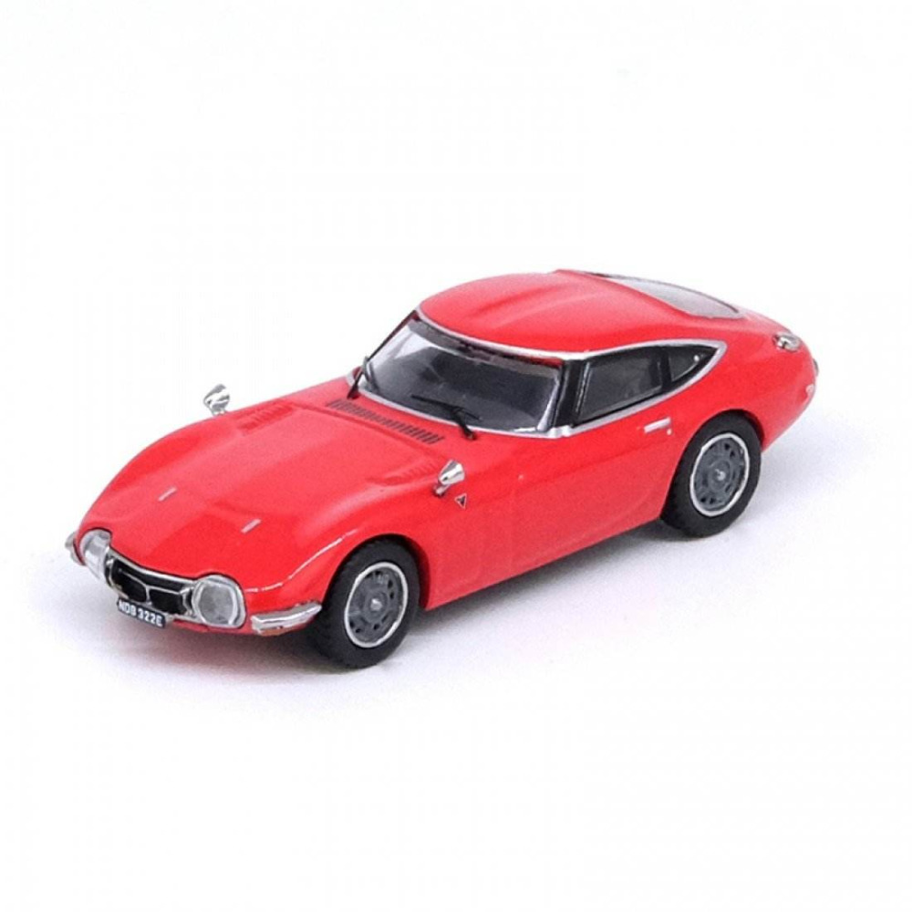 Inno64 1/64 Toyota 2000GT Solar Red – Japonya'nın İlk Süper Otomobili