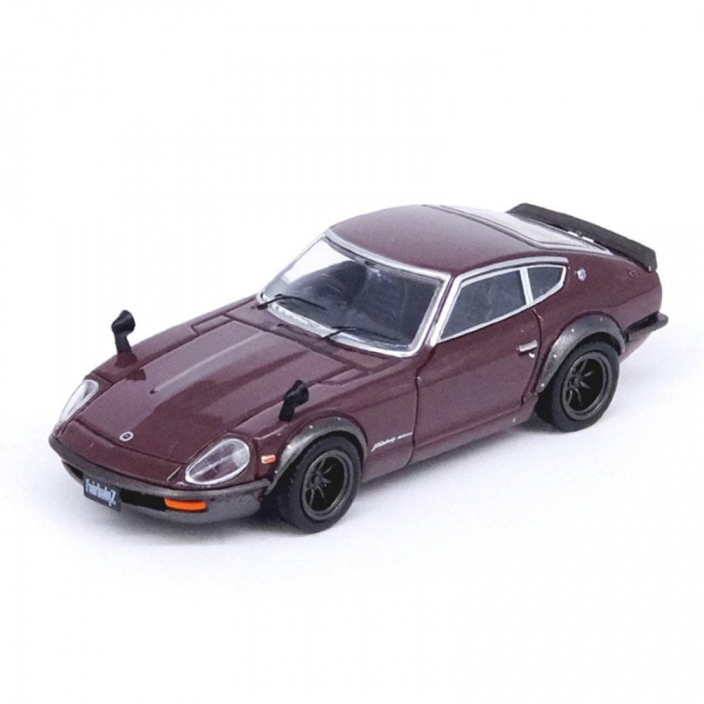 Inno64 1/64 Nissan Fairlady 240ZG HS30 Maroon – Klasik JDM Mirasının En Saf Hali