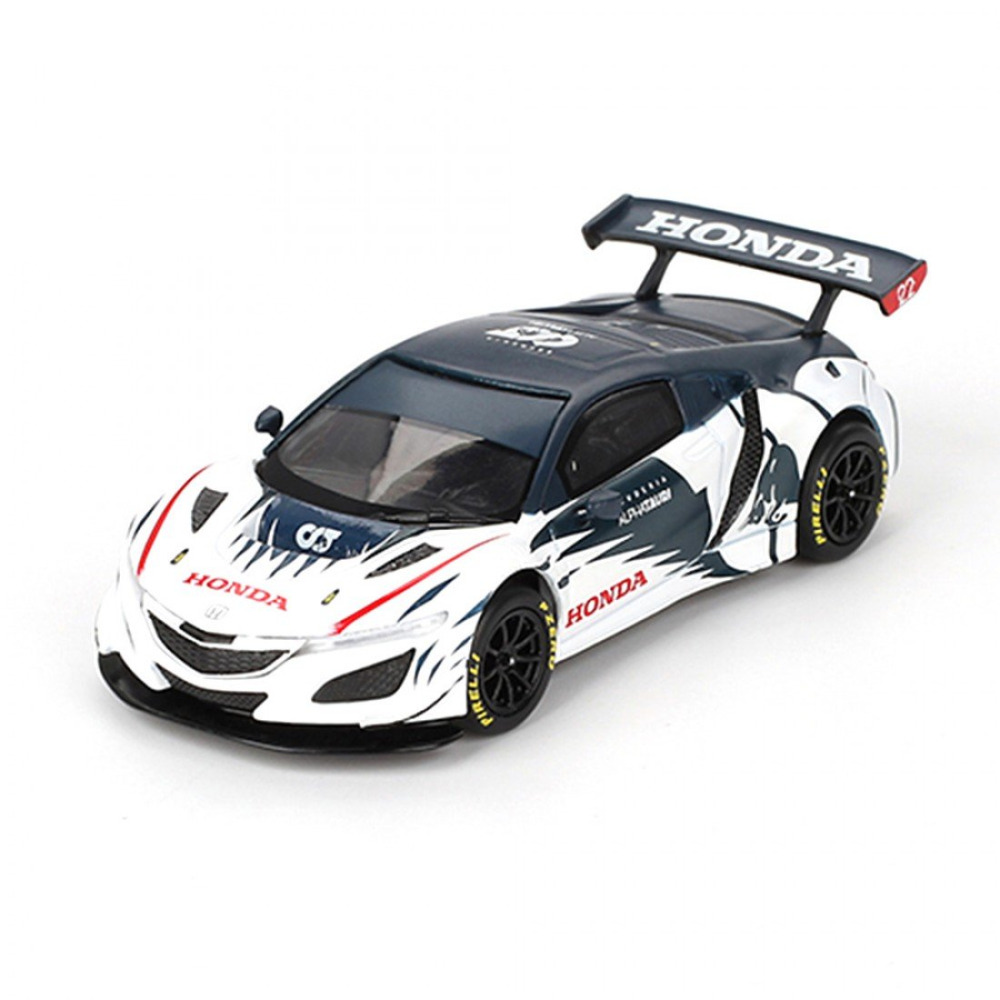 Mini GT 1/64 Honda NSX GT3 EVO AlphaTauri – Nürburgring’de Bir Formula 1 Esintisi