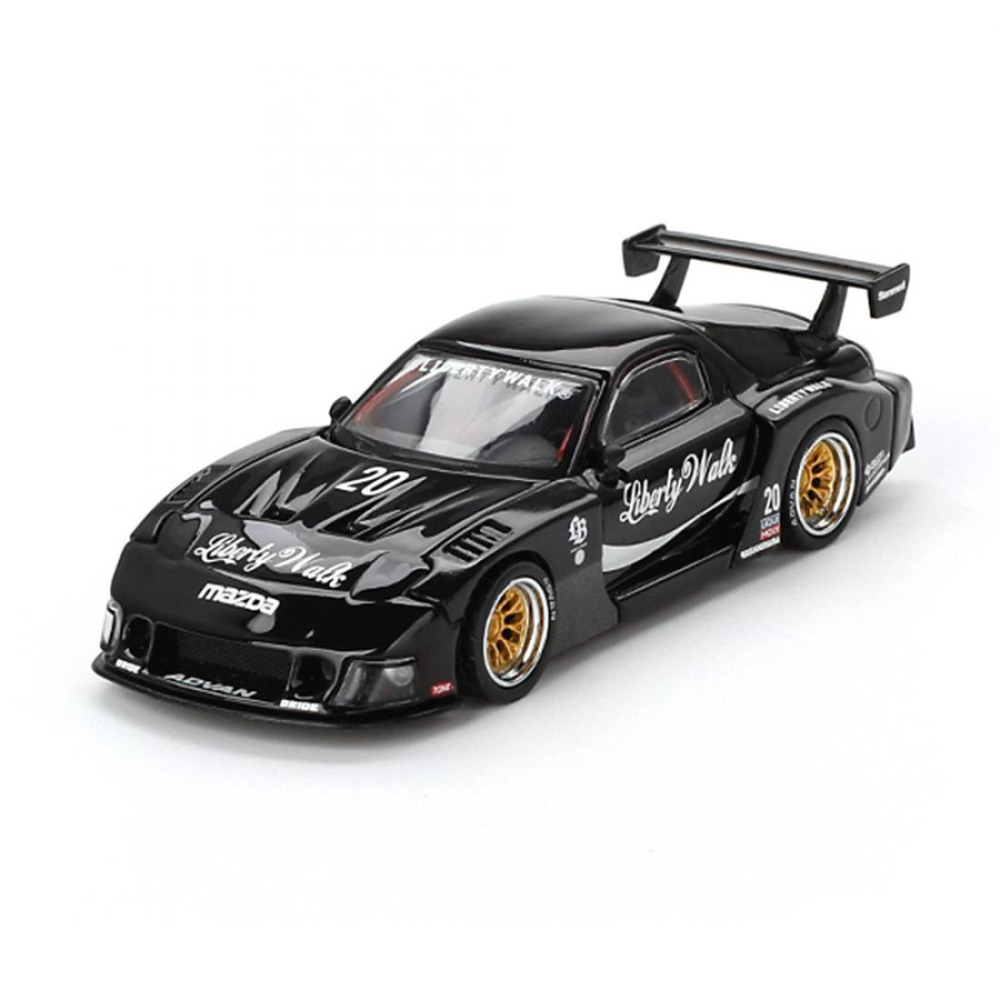 Mini GT 1/64 Mazda RX-7 LB-Super Silhouette Liberty Walk Black – Pistlerin Agresif Karanlığı